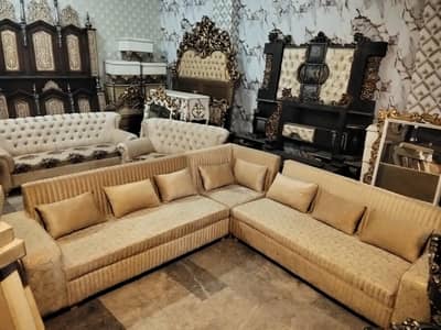 L shape sofa - 7*6 without table set
