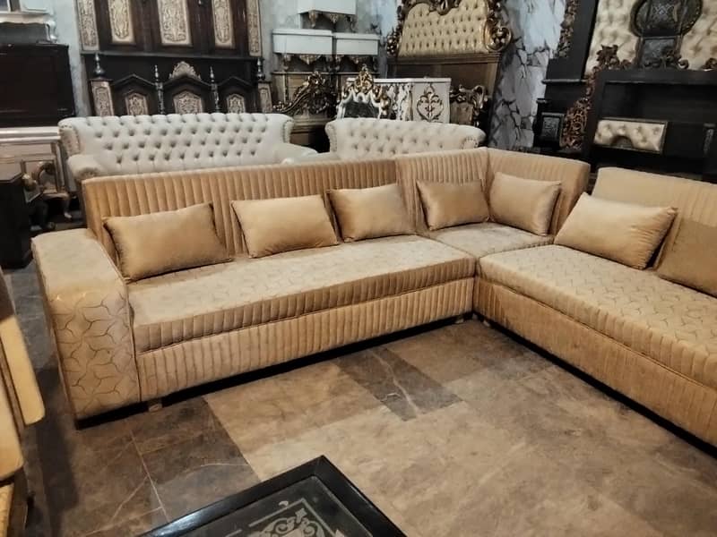 L shape sofa - 7*6 without table set 2