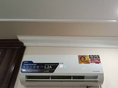 Haier 1.5 Ton Triple Inverter AC.