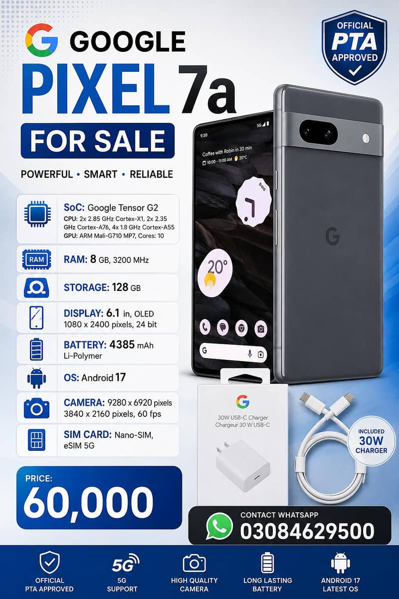 Google Pixel 7a 0