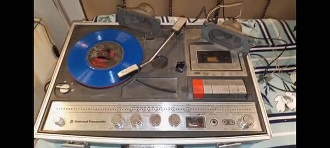National Panasonic Tape Recorder,Radio, Cassette Player