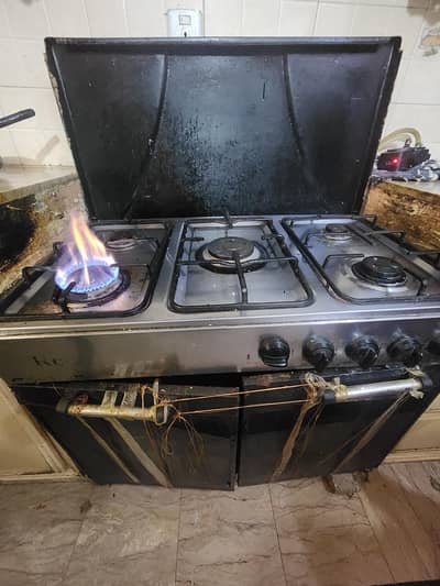 5 Burner Gas Stove (Without Oven) – Heavy Duty