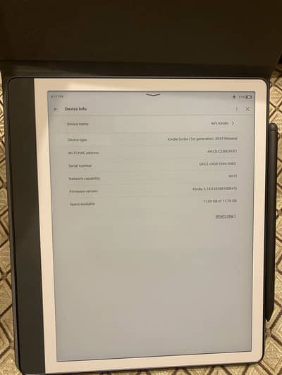 Amazone Kindle Scribe