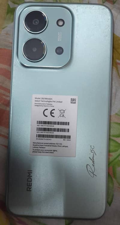 Xiaomi Redmi 15 C 6gb ram 128gb memory with box charger 4 month warra