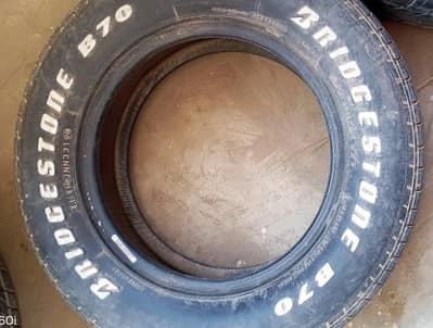 Four  (4) tyres of Bridgstone