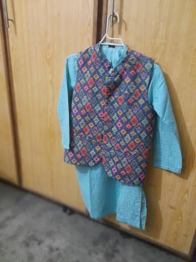 mini minors kurta + jacket