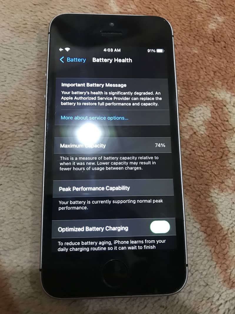 Apple iPhone SE 10