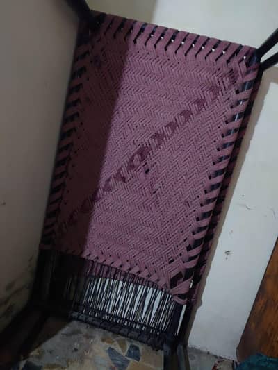 Strong Iron Charpai – Good Condition (2 Available)