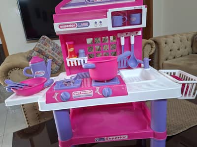 superior kitchen set . . . for age  3+