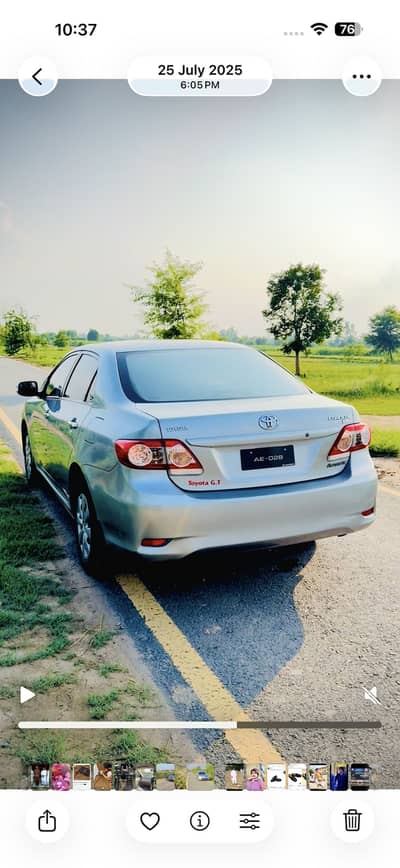 Toyota Corolla Gli 2013