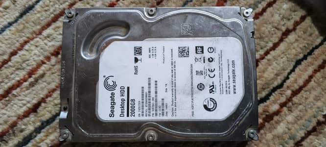 Seagate hard drives 1 and 2tb
