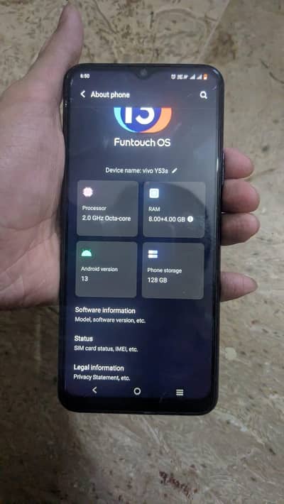 vivo Y53s 8+4/128