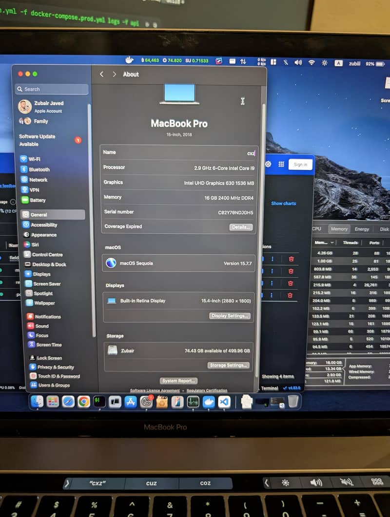 MacBook Pro 2018 3