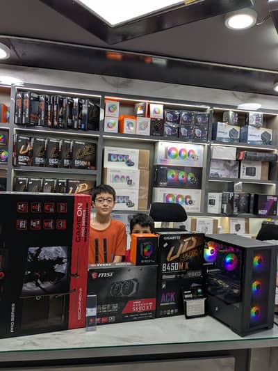 AMD Ryzen 5600X 6 Core Processor (Gaming PC) with Screen Game On