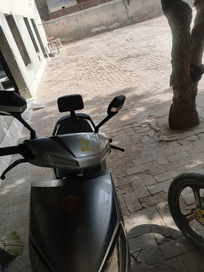 electric Scooty crown binling pro