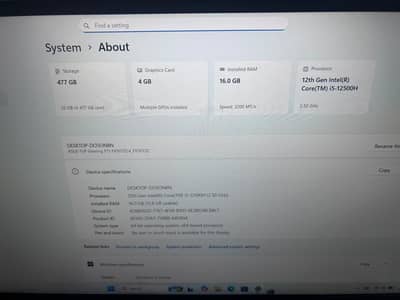Asus TUF Gaming F15 FX507Z  RTX 3050 4GB, 15.6" FHD 144Hz 16GB DDR4RAM