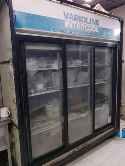 Varioline Intercool 3 Door Commercial Display Chiller – Good Condition