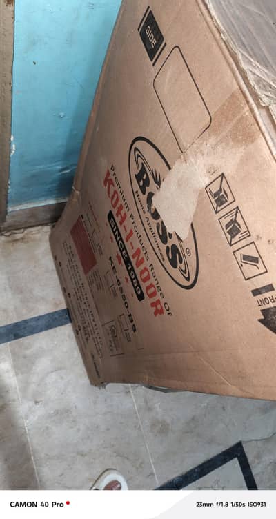 03181183461 Boss washing machine twin tub box pack
