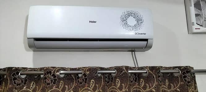 Haier 1 ton Dc inverter Heat nd Cool. . .