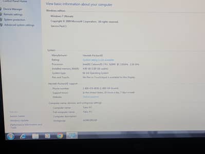 HP laptop