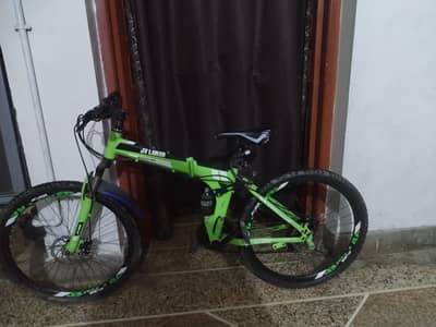 folding gear bicycle