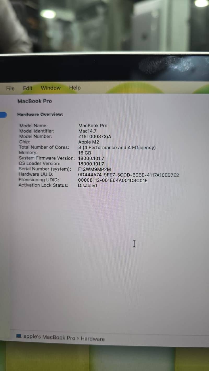 macbook pro m2 3