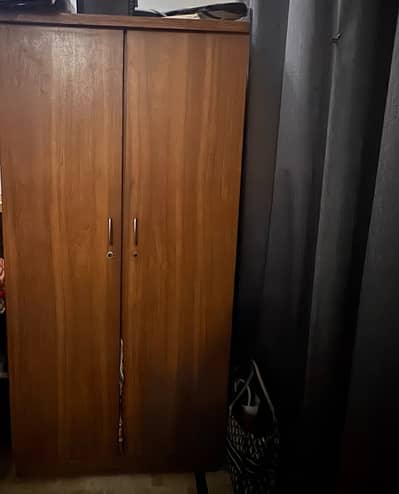 wooden cupboard