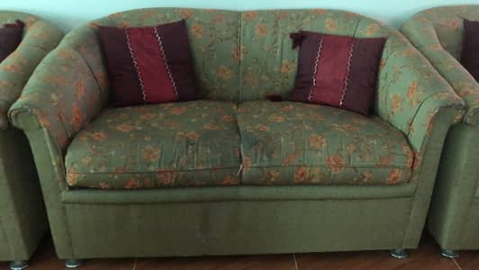 3 piece 4 seater sofa for sale with side tables
