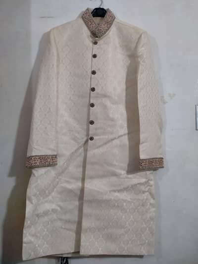 Sherwani and wascoat and coat pant only one time used