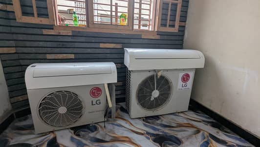 LG 1.5 and 1 Ton Dual Inverter Ac made In Thailand warranty available