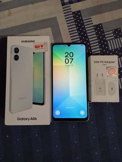 Samsung A06 Almost Box Pack Condition
