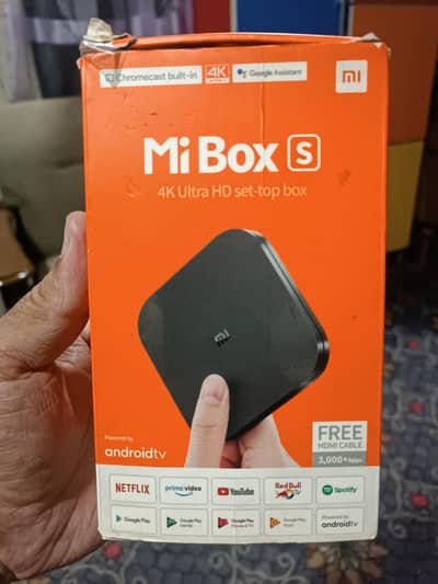 urgent sale MiBox s 4K ultra HD
