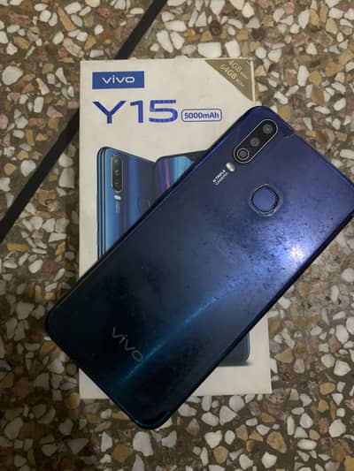 Latest model at cheapest price vivo y15 with box official pta approved