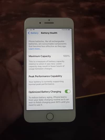 Apple iPhone 7 Plus pta approved 128 gb memory