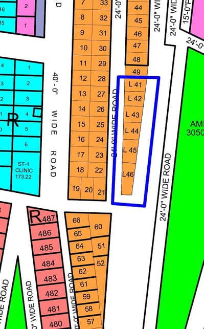 80 Sq Yards Plot for Sale - Paradise Block Near Fund LAND