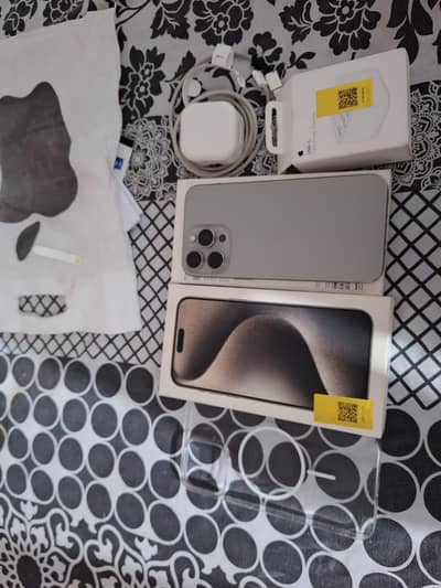 Apple iPhone 15 Pro Max – 256GB – Natural Titanium – PTA Approved