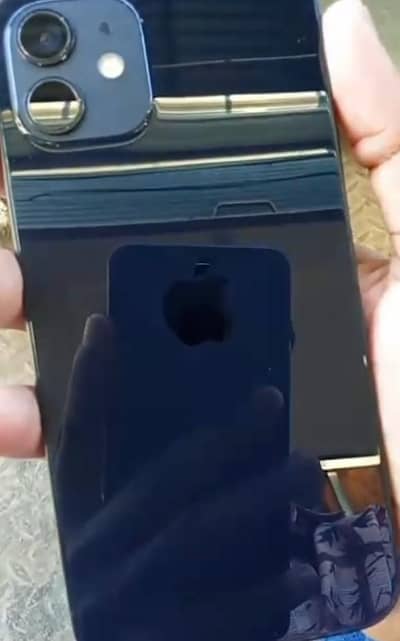 Apple iPhone 12 with charger