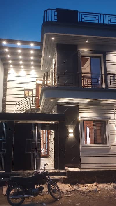 Saima Arabian Villas 120-Yard Next To Corner West Open Ground Plus One Under Construction House For Sale