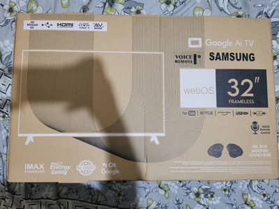 Samsung Smart 32 inch Led Tv Box Pack