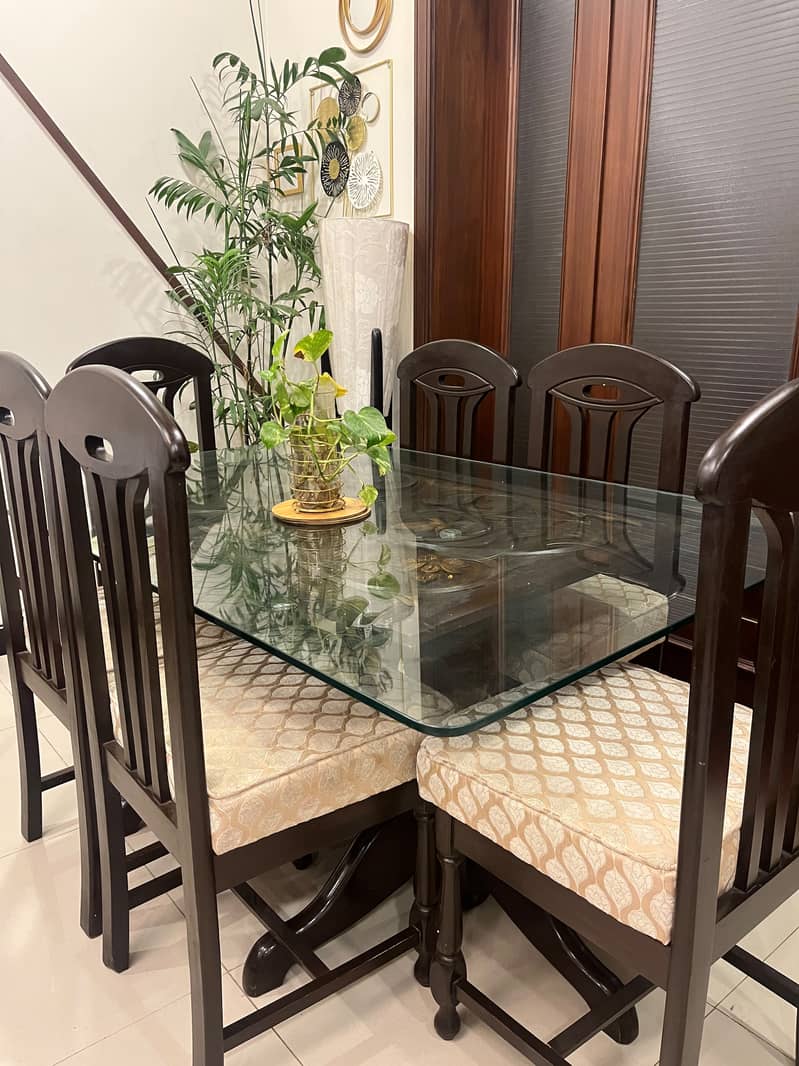 6 Chairs Dining Table 0