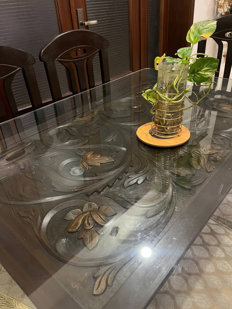 6 Chairs Dining Table 2