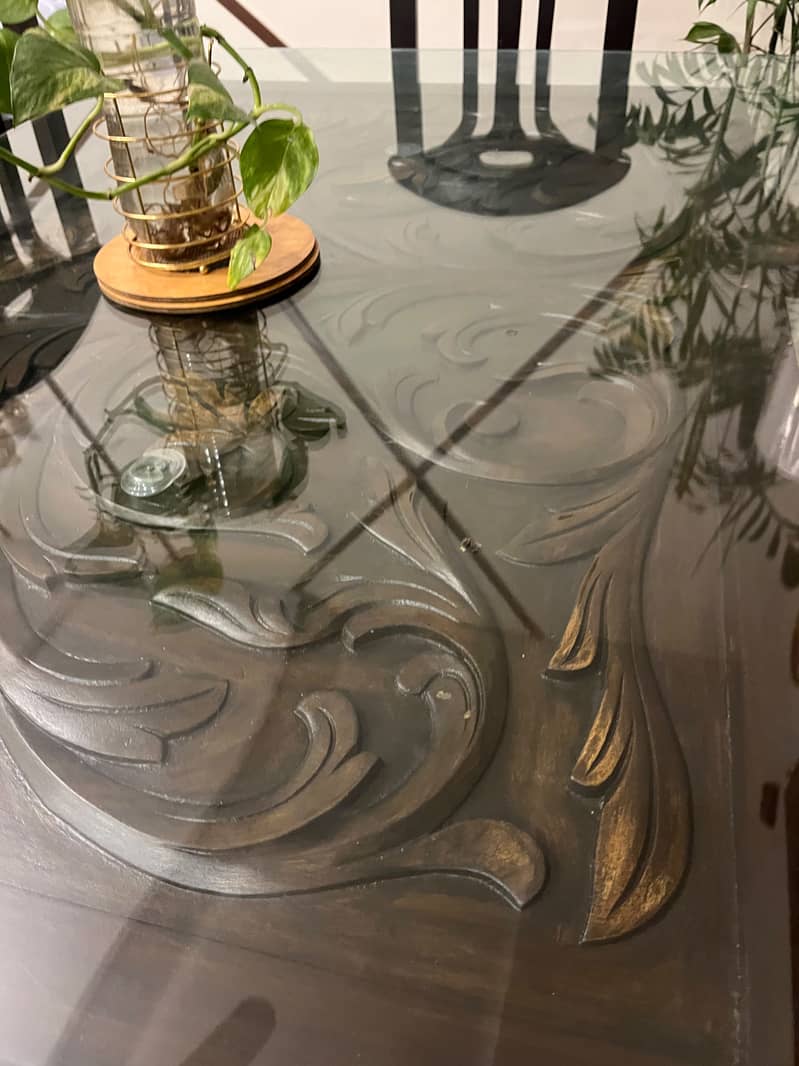 6 Chairs Dining Table 5