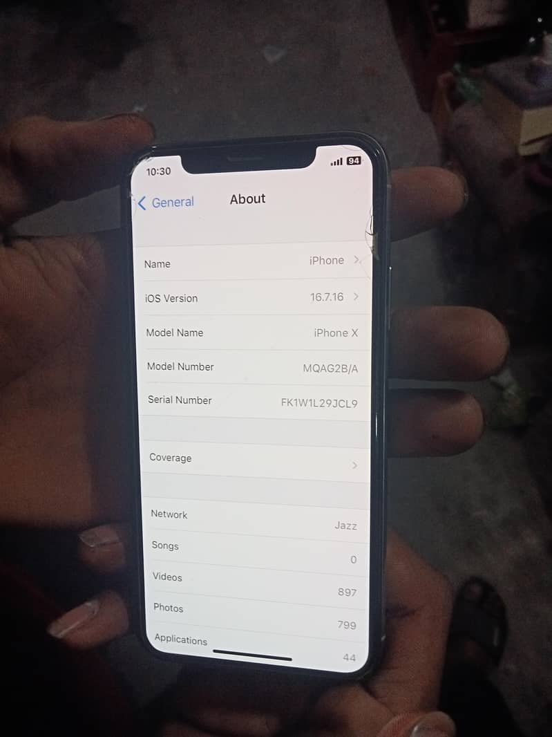 iPhone X 5
