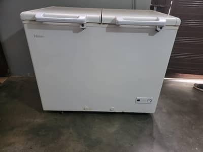 Haier Double Door Deep Freezer (HDF-325H/B/R) – Excellent Condition