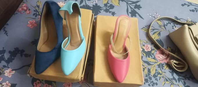 Combo Deal: 3 Pairs of Brand New Ladies Heels/Pumps (Sizes: 6 & 7)