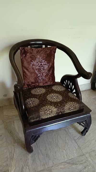 Pure Sheesham Wood Sofa Set