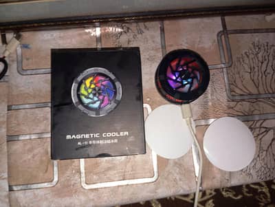 Magnetic cooler for mobile