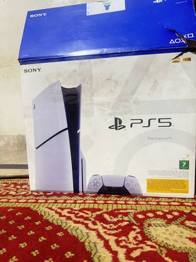 Ps5 disc edition with box