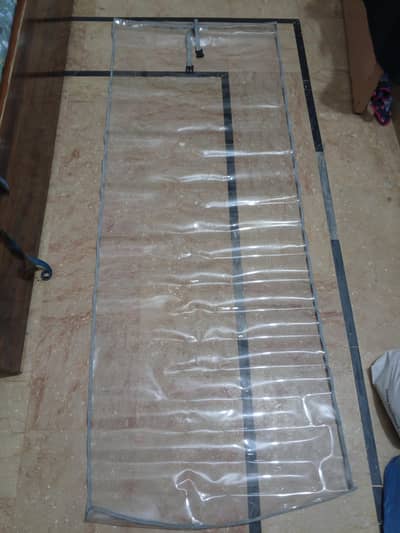 AC room plastic sheets 2pcs length 80inchs width 20inches