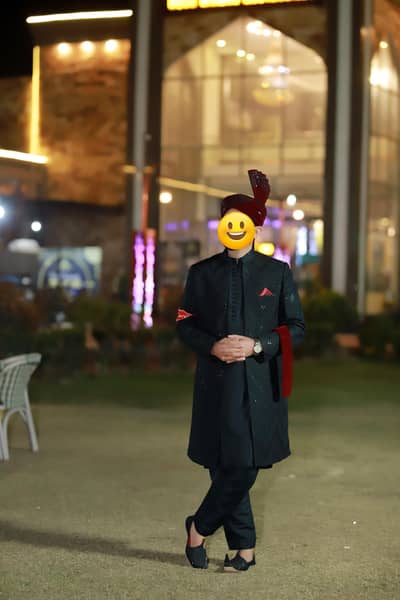 Sherwani,kulla,khussa and suit for sale.